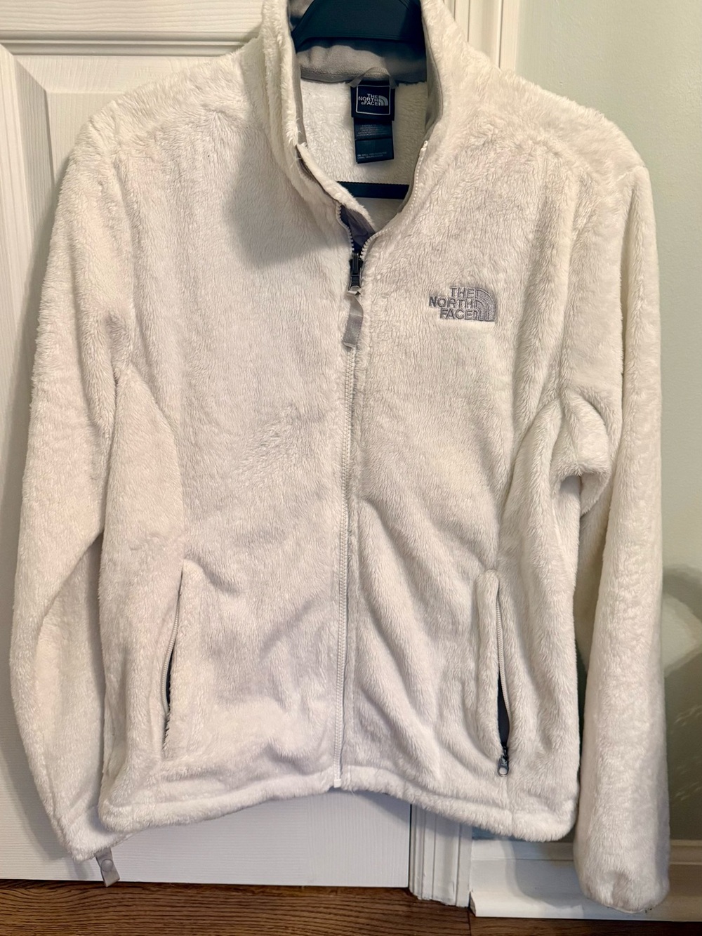 The North Face Women's Cream Teddy Fleece Jacket